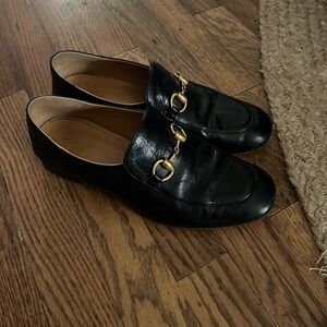 Black Gucci Loafers Women’s 39